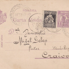 CARTE POSTALA CIRCULATA 27 FEB.1927