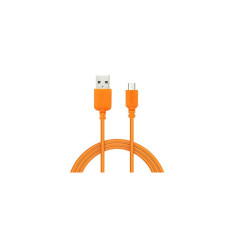 Cablu de date de la USB 2.0 la Micro USB-Lungime 2 Metri-Culoare Portocaliu