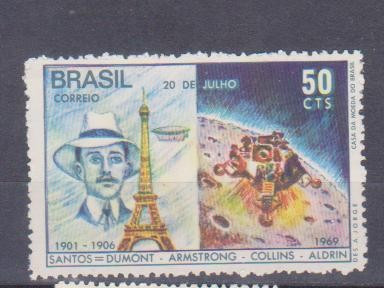 Brazilia 1969 cosmos, 1v. mnh nestampilata