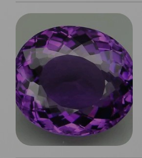 Ametist oval foto