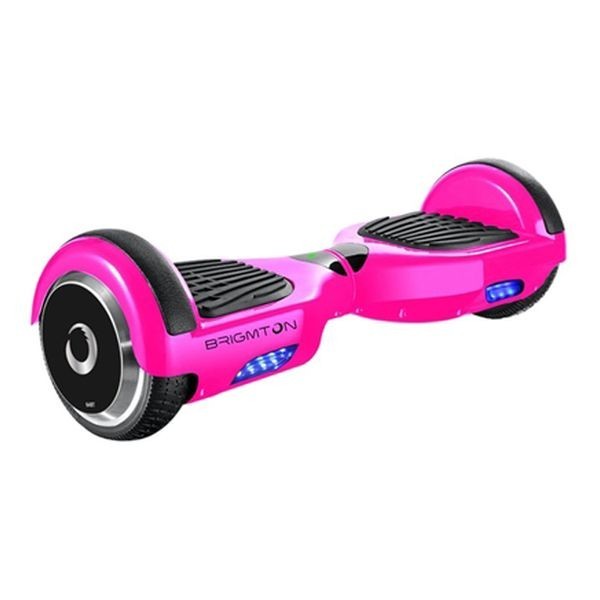 Trotinetă Electrică Hoverboard BRIGMTON BBOARD-64BT-P 6,5" 4400 mAh Bluetooth 700 W Roz Trotinetă Electrică Hoverboard BRIGMTON BBOARD-64BT-P 6,5" 4400 mAh Bluetooth 700 W Roz