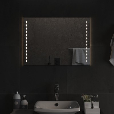 vidaXL Oglinda de baie cu LED, 50x70 cm 3154048 foto
