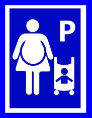 Parcare pentru femei gravide foto