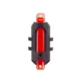 Cumpara ieftin Stop pentru bicicleta, LED, 4 moduri iluminare, plastic, incarcare USB, 3.3x2.3x7.5 cm, Trizand, Isotrade