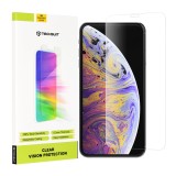 Folie sticla iPhone XS Max Techsuit Clear Vision Glass, transparenta