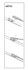 Stergator parbriz sofer JAGUAR XJ (J12,J24,X 351) 01 2010,z COD:ART51 24