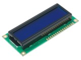 Afișaj LCD alfanumeric STN 16x2 albastru LED