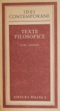 Cumpara ieftin Texte filosofice alese - Karl Jaspers