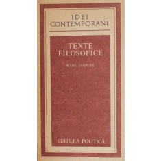 Texte filosofice alese - Karl Jaspers