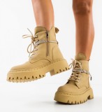 Cumpara ieftin Ghete dama Denvia Khaki