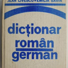 Dictionar roman-german – Jean Livescu, Emilia Savin