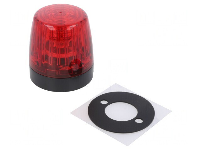 Semnalizator Luminos Roșu 24VDC IP65