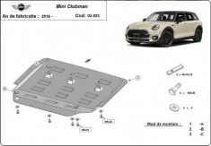 Scut motor metalic Mini Clubman 2015-prezent foto