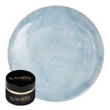 Gel UV Constructie Unghii RevoFlex Glitz LUXORISE 15ml, Aqua Glitz