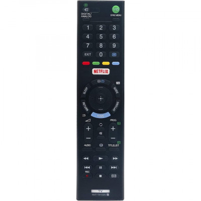 Telecomanda universala pentru Sony LED/LCD Smart TV RMT-TX102D, neagra foto