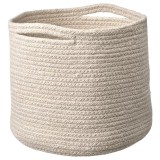 Cos din bumbac, 25 x 23 cm, Natur