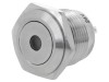 Comutator Anti-Vandalism IP65 &Oslash;16mm 2A 36VDC