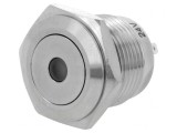 Comutator Anti-Vandalism IP65 &Oslash;16mm 2A 36VDC