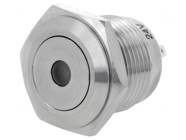 Comutator Anti-Vandalism IP65 &Oslash;16mm 2A 36VDC