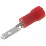 Papuc 2.8mm tata rosu izolat