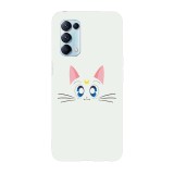 Husa compatibila cu Oppo A72 model Sailor Moon Artemis, Silicon, TPU, Viceversa, Transparent, Carcasa