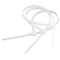 Coliere plastic 2.5 mm x 15 cm alb 100buc