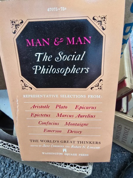 The social philosophers, Man and Man