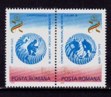Cumpara ieftin ✅ RO 1979 LP 976 a , " C.M. si C.E. de Hochei pe Gheata in pereche " serie cu punte , MNH