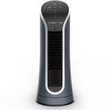 Ventilator mini turn Rowenta Eole Compact VU6220F0, 11W, 6 trepte de viteza, ecran LED, oprire automata, timer 8 ore, design compact, functie de noapt