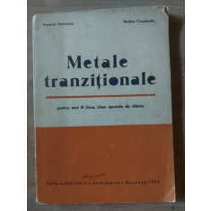 Metale tranzitionale- Ferarini Veronica, Nedea Constantin