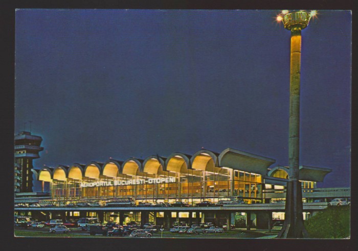 CPIB 22863 - CARTE POSTALA - AEROPORTUL BUCURESTI OTOPENI