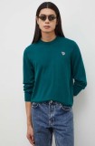 PS Paul Smith pulover de bumbac culoarea verde, light