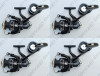 Set 4 Mulinete Pescuit FL Carp &amp; Feeder HP5000, 7 Rulmenti, Tambur Aluminiu + Grafit, 0.30mm/200m