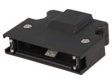 Protecție mufă Mini D Ribbon 50 PIN cu fixare clichet pe cablu