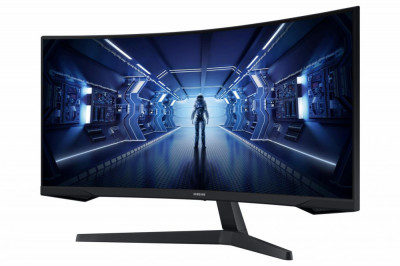 MONITOR SAMSUNG LC34G55TWWPXEN 34 inch, Curvature: 1000R, Panel Type:VA, Backlight: LED backlight, Resolution: 3440x1440, Aspect Ratio: 21:9 ,Refresh foto