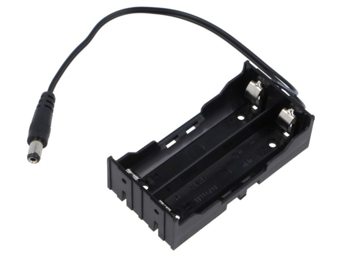 Container baterii 2 x DC2.1 DFROBOT