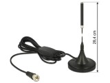 DAB+ ANTENNE F STECKER 21 DB AKTIV OMNIDIREKTIONAL, MAGNETFUSS 12413 DELOCK