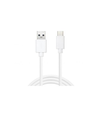 Cablu USB Type C 3.1 - USB A 3.0 Sandberg 336-151m alb foto