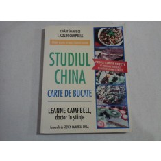 STUDIUL CHINA - Carte de bucate - LEANNE CAMPBELL