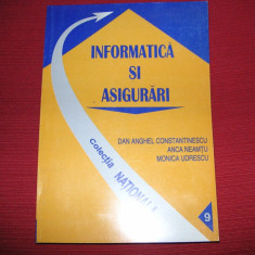 Informatica si asigurari - Dan Anghel Constantinescu