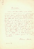A4429N Mircea Martin, recomandare pentru Gabriel Stănescu, act olograf, 1990