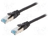 Cablu patch cord, Cat 6a, lungime 1m, S/FTP, LOGILINK - CQ6035S