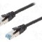 Cablu patch cord, Cat 6a, lungime 1m, S/FTP, LOGILINK - CQ6035S