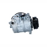 Compresor aer conditionat BMW Seria 5 E60/E61, 2003-2010, motor 530d; 3.0 d 155kw; Seria 7 E65/E66, 2002-2008, 730d; 3.0 d 160kw, diesel, rola curea