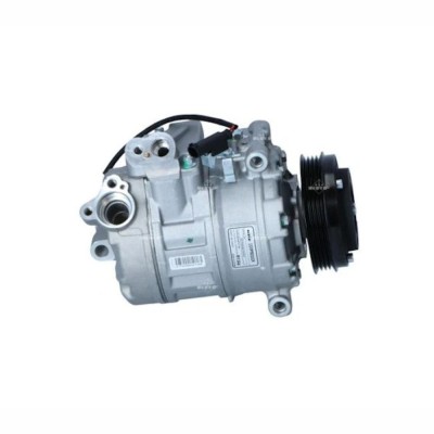 Compresor aer conditionat BMW Seria 5 E60/E61, 2003-2010, motor 530d; 3.0 d 155kw; Seria 7 E65/E66, 2002-2008, 730d; 3.0 d 160kw, diesel, rola curea foto