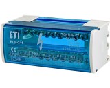 Bloc distributie repartitor 2P 22 gauri 125A Eti 001102301