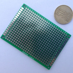 Placa test PCB 5 x 7 cm, prototip / prototype Arduino (p.261)