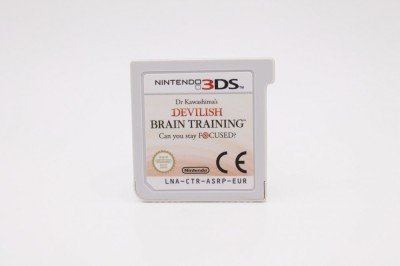 Joc consola Nintendo 3DS 2DS - Dr Kawashima&amp;#039;s Devilish Brain Training foto