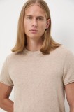 Medicine tricou culoarea bej, melanj