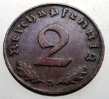 2.848 GERMANIA 2 REICHSPFENNIG 1938 D